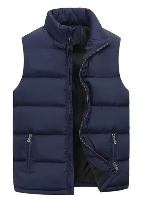 Colete Masculino Puffer Impermeável e Versátil!