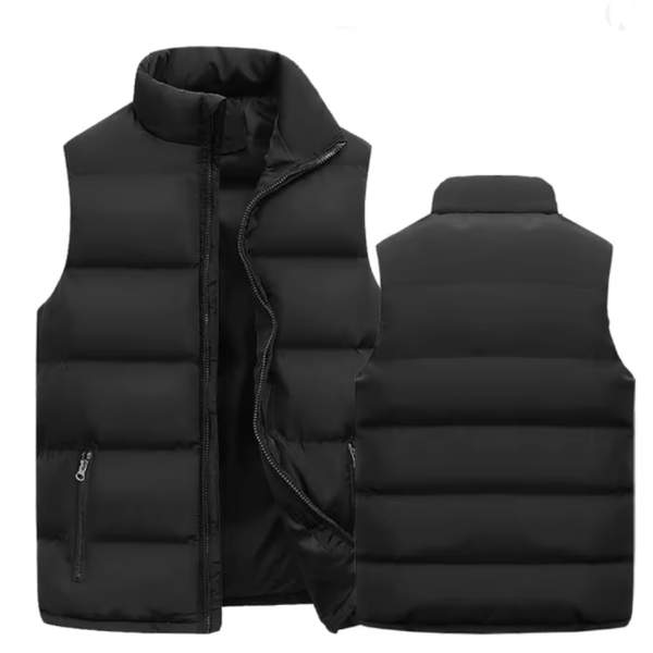 Colete Masculino Puffer Impermeável e Versátil!