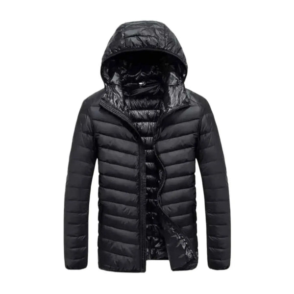 Jaqueta Puffer Masculina Impermeável e Versátil