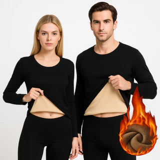 Conjunto Segunda Pele Térmica Flanelado UV+50 para Frio Intenso (Unissex)