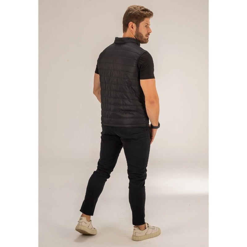 Colete Masculino Puffer Impermeável e Versátil!