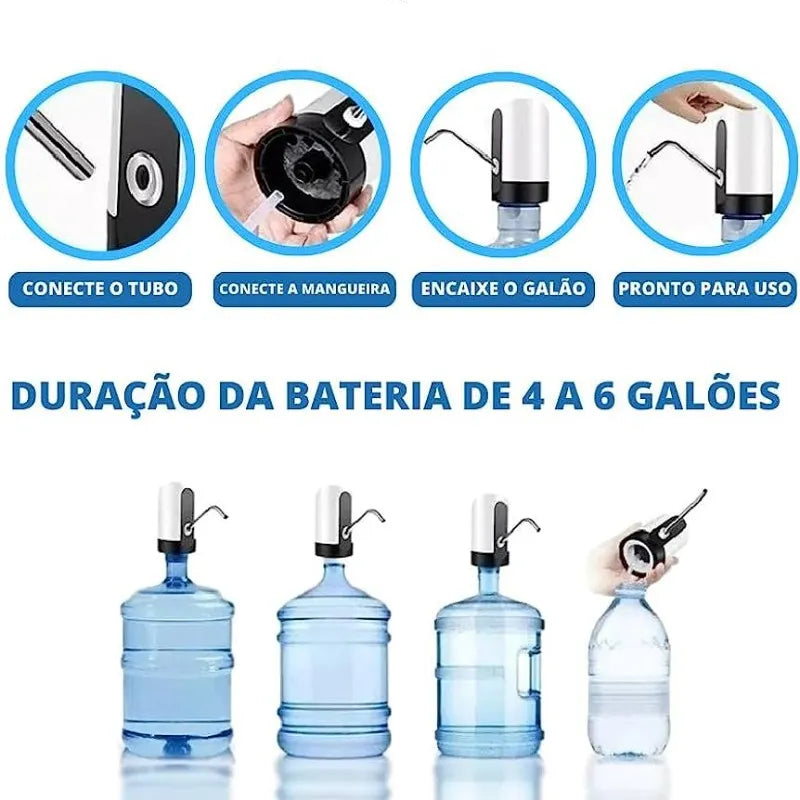 Bomba Elétrica Universal  - Recarregável